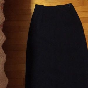 Skirt, navy blue,